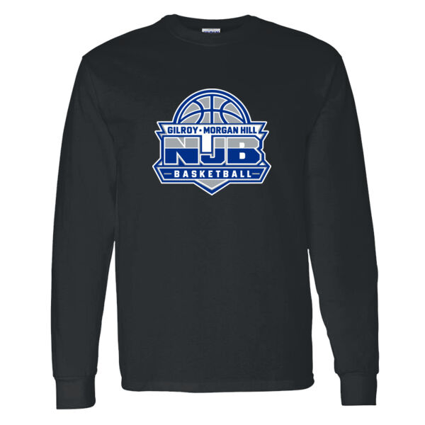 Morgan Hill Gilroy NJB - Heavy Cotton 100% Cotton Long Sleeve T Shirt Thumbnail